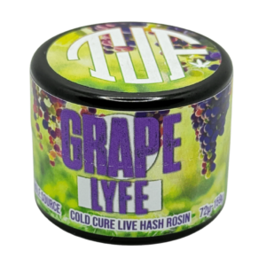 Grape Lyfe – Terp Junky Farms Live Hash Rosin (2g)